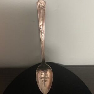 Vintage 1939 World's Fair Souvenir Spoon